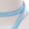 2 Yard 5/8" Baby Blue Upholstery Gimp Trim Elegant French Braid for Victorian Inspired Home Décor